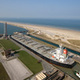 Navire à l'entrée du Port Est de Dunkerque