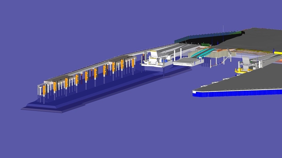 DUNKERQUE-PORT: CREATION OF THE NEW RORO6 CROSS-CHANNEL LOADING RAMP, A ...